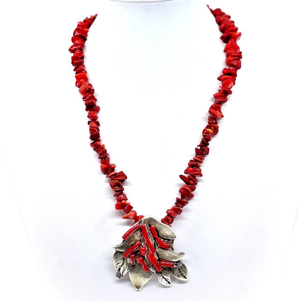 Handmade Coral Necklace